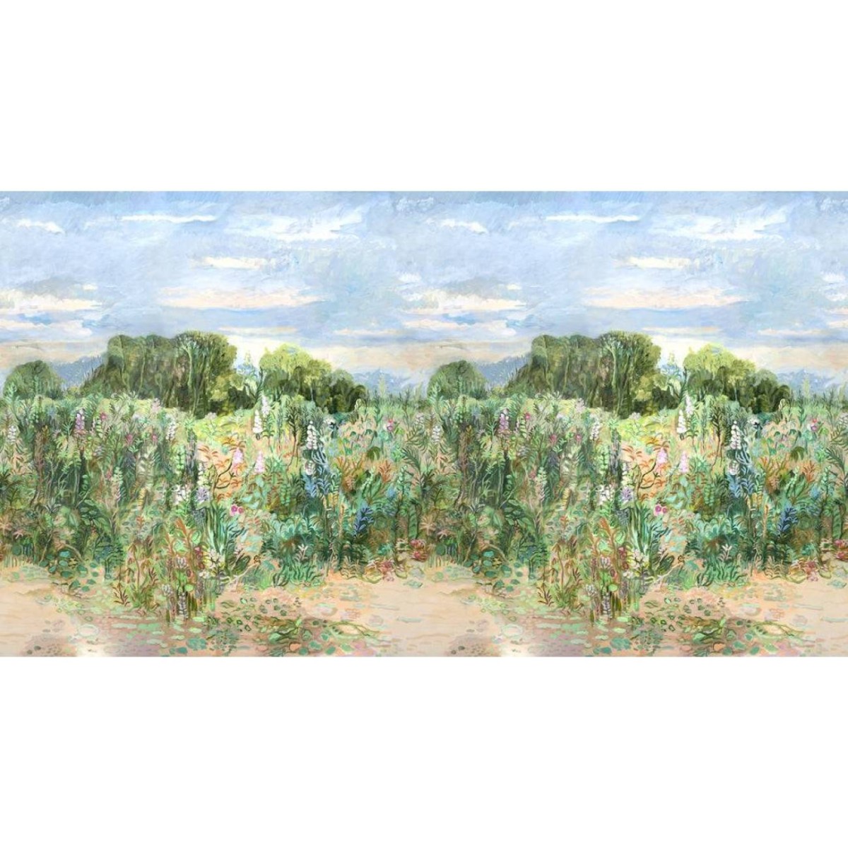 Isidore Leroy Roses trémières